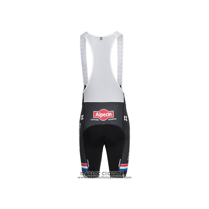 2021 Maillot Cyclisme Alpecin Fenix Champion Pays Bas Manches Courtes et Cuissard